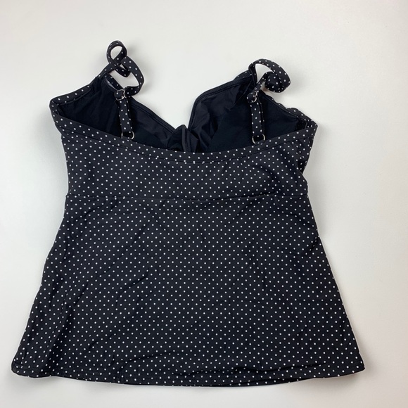 🎉SOLD🎉MiracleSuit 16DD Polka Dot Tankini Top - Picture 5 of 8